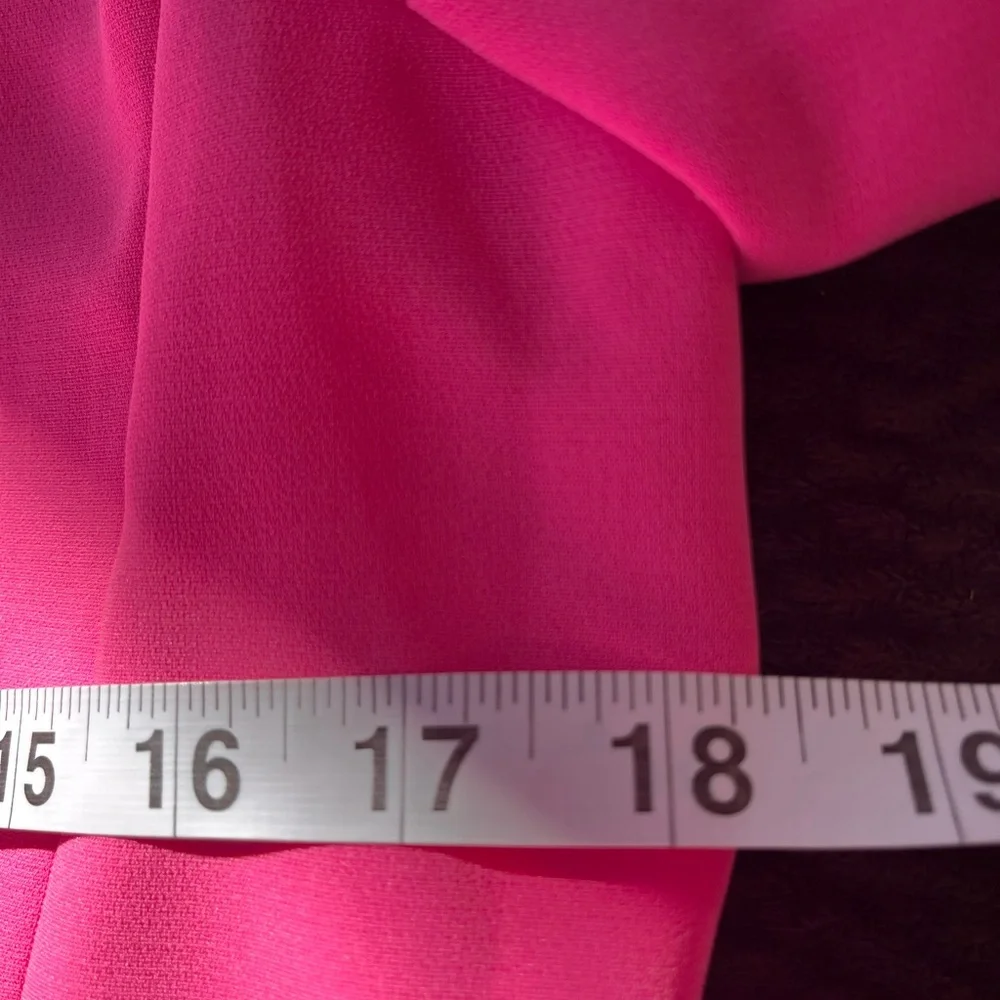 Cinq à Sept Khloe Crepe Ruched Blazer - Berry Jam - 8 - Picture 8 of 8